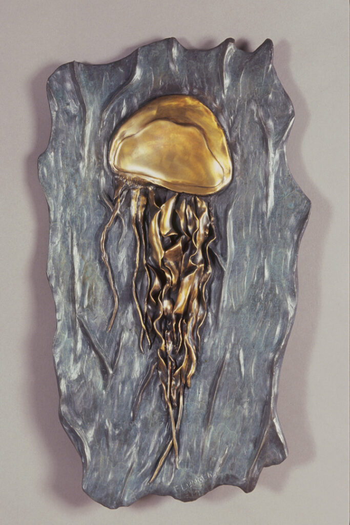 Bronze Jellyfish Relief